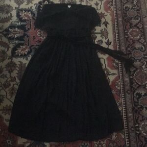 GAP Strapless Black Dress size Large 👗